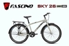 Xe đạp địa hình FASCINO SKY 26: Khung thép, sơn tĩnh điện, 1 tốc độ, RẺ NHẤT