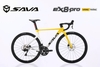 Xe Đạp Đua ĐỨC SAVA EX8 PRO: khung Nhôm siêu nhẹ, trọng lượng dưới 10kg, càng Carbon Toray T800 cao cấp. Dàn đầu Carbon Toray đúc liền khối, Tem UCI, gạt đĩa/gạt líp SHIMANO 105 R7100. Tay đề lắc Empire Pro carbon 2x12(24s), Phanh đĩa full dầu IPRO . SAN PHẲNG MỌI GIỚI HẠN