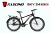 Xe đạp địa hình FASCINO SKY 24: Khung thép, sơn tĩnh điện, 1 tốc độ, RẺ NHẤT