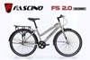 Xe đạp touring FASCINO FS 2.0: Khung thép, sơn tĩnh điện, 1 tốc độ, RẺ NHẤT