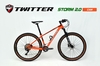 Xe Đạp Địa Hình TWITTER STORM 2.0  Carbon, Phuộc hơi, Phanh dầu, Group SHIMANO Deore M5100 2x11 tốc độ, Lốp INNOVA 27.5x2.25