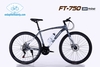 Xe đạp Touring FASCINO FT-750: Khung thép cường lực, group 21 tốc độ, tay lái và vành hợp kim nhôm 2 lớp, phuộc đơ, phanh đĩa