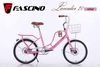 Xe đạp Mini FASCINO LAVENDER 20: khung thép, sơn tĩnh điện, cáp âm khung. Phanh đĩa, bánh 20inch. DUYÊN DÁNG sang trọng dành cho bé gái.