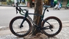 Xe đạp dựng Pina F14 xanh lục bảo đổi màu, phanh đĩa, Shimano R7020, vành Princeton đùm HubSmith Ceramic, yên Siluro Plselis, Lốp JETTY Plus 700x25