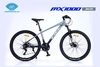 Xe đạp địa hình LIFE MX1000: Khung Nhôm nhẹ không mối hàn, Phuộc giảm xóc, Phanh đĩa, Group SHIMANO 3x7 tốc độ, Bánh 26