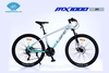 Xe đạp địa hình LIFE MX1000: Khung Nhôm nhẹ không mối hàn, Phuộc giảm xóc, Phanh đĩa, Group SHIMANO 3x7 tốc độ, Bánh 26