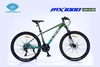 Xe đạp địa hình LIFE MX1000: Khung Nhôm nhẹ không mối hàn, Phuộc giảm xóc, Phanh đĩa, Group SHIMANO 3x7 tốc độ, Bánh 26