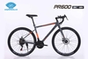 Xe đạp đua PAPYLUS PR600: Khung Nhôm, bộ truyền động 21 tốc độ, phanh đĩa, Ngon - Rẻ bán chạy NHẤT
