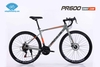 Xe đạp đua PAPYLUS PR600: Khung Nhôm, bộ truyền động 21 tốc độ, phanh đĩa, Ngon - Rẻ bán chạy NHẤT