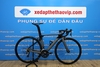 Xe Đạp Đua TWITTER R1 4700: Full Carbon đầu CÁ MẬP, Group SHIMANO Tiagra 4700 2x10 tốc độ, Phanh V, Vành Carbon 3cm. Lốp Innova Pro 700x25C