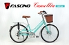 Xe đạp Mini FASCINO Camellia: Khung NHÔM siêu nhẹ, bộ truyền động SHIMANO 7 tốc độ , DUYÊN DÁNG sang trọng dành cho phái đẹp