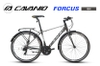 Xe đạp Touring CAVANIO Forcus Khung Nhôm, Group SHIMANO 3x8 tốc độ, Lốp 700x32C, Xe đạp thành phố yêu thích Nhất