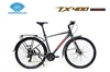 Xe Đạp Touring LIFE TX400: Khung NHÔM cao cấp không mối hàn. Group SHIMANO TOURNEY 3x8 tốc độ. Xe tay ngang cao cấp - Giá không có đối thủ