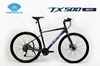 Xe Đạp Touring LIFE TX500: Khung Nhôm, Group SHIMANO 3x9 tốc độ, Phanh đĩa dầu, trục rỗng, líp thả Quá CAO CẤP