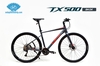 Xe Đạp Touring LIFE TX500: Khung Nhôm, Group SHIMANO 3x9 tốc độ, Phanh đĩa dầu, trục rỗng, líp thả Quá CAO CẤP