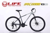 Xe đạp địa hình LIFE MX2200: khung Nhôm 6061 siêu nhẹ, không mối hàn, cáp âm khung. Groupset SHIMANO 3x8 tốc độ, Siêu Hot 2025