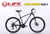 Xe đạp địa hình LIFE MX2200: khung Nhôm 6061 siêu nhẹ, không mối hàn, cáp âm khung. Groupset SHIMANO 3x8 tốc độ, Siêu Hot 2025