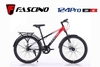 Xe đạp địa hình FASCINO 124PRO: Khung thép cường lực,cáp âm khung, líp đơn, vành nhôm, phuộc nhún, phanh đĩa, bánh 24