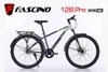 Xe đạp địa hình FASCINO 126PRO: Khung thép cường lực, líp đơn, vành nhôm, phuộc nhún, phanh đĩa, bánh 26- SIÊU RẺ