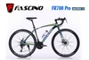 Xe đạp đua FASCINO FR700 PRO: Khung thép cường lực không mối hàn, sơn tĩnh điện, cáp âm khung. Groupset SUNRISE 3x7 tốc độ, RẺ NHẤT