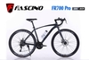 Xe đạp đua FASCINO FR700 PRO: Khung thép cường lực không mối hàn, sơn tĩnh điện, cáp âm khung. Groupset SUNRISE 3x7 tốc độ, RẺ NHẤT