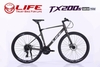 Xe Đạp Touring LIFE TX200S: Full Nhôm nhẹ không mối hàn, Group SHIMANO 3x8 tốc độ. cối nổ to, Xe cao cấp mà giá lại hợp lý dễ dàng để sử hữu