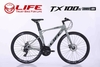 Xe Đạp Touring LIFE TX100S: Nhôm siêu nhẹ, cáp âm khung.  Groupset SHIMANO 3x7 tốc độ. Phanh đĩa cơ. Moayer cối nổ to. QUÁ CHẤT -SIÊU HOT 2026