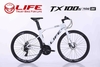 Xe Đạp Touring LIFE TX100S: Nhôm siêu nhẹ, cáp âm khung.  Groupset SHIMANO 3x7 tốc độ. Phanh đĩa cơ. Moayer cối nổ to. QUÁ CHẤT -SIÊU HOT 2026