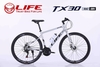Xe đạp touring Life TX30: Xe đạp touring, khung Nhôm siêu nhẹ, cáp âm khung.  Groupset SHIMANO 3x7 tốc độ. Phanh đĩa cơ. Líp nổ, Hot nhất 2026