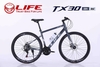 Xe đạp touring Life TX30: Xe đạp touring, khung Nhôm siêu nhẹ, cáp âm khung.  Groupset SHIMANO 3x7 tốc độ. Phanh đĩa cơ. Líp nổ, Hot nhất 2026