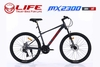 Xe đạp địa hình LIFE MX2300:   Xe địa hình cỡ bánh 26 inch, khung Nhôm siêu nhẹ, không mối hàn, cáp âm khung.   Groupset SHIMING 3x8 (24 tốc độ). Phanh đĩa cơ, Siêu Hot 2026