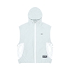 ONTOP Mesh-Panel Hooded Vest - Xám