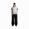 ONTOP Nylon Hooded Vest - Silver