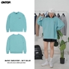 ONTOP Basic Sweater-Xanh nhạt