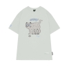 ONTOP Tee Doodle Cat - Xám
