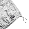 ONTOP Nylon Hooded Vest - Silver