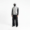 ONTOP Nylon Hooded Vest - Silver