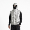 ONTOP Nylon Hooded Vest - Silver