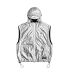 ONTOP Nylon Hooded Vest - Silver