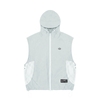 ONTOP Mesh-Panel Hooded Vest - Xám