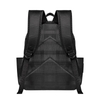 ONTOP Basic Leather Backpack with Plaid Print