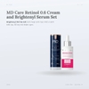Combo Kem Dưỡng MD Care Retinol 0.6 + Tinh Chất MD Care Brightenyl Serum