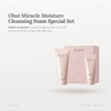 Set Sữa Rửa Mặt Ohui Miracle Moisture Cleansing Foam Special Set