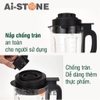 Máy làm sữa hạt Ai-STONE AI-600 công suất cao dung tích 1750mL - Bảo hành 12 tháng