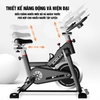 Xe đạp tập thể dục, tập gym tại nhà JOBUR SPINBIKE GH-708L, khung xe hợp kim thép, thiết kế siêu yên tĩnh chịu tải 150kg