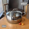 Nồi quả táo Oyatton inox 18/10 O527 20cm - O557 24cm - O558 26cm