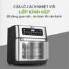 Nồi Chiên Không Dầu OLIVO AF12 - Dung Tích 12L - Thương Hiệu Mỹ