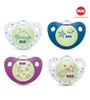 Bộ 2 Ti Giả NUK Silicone Night/day 0-6m và 6-18m