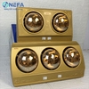 Đèn sưởi nhà tắm 3 bóng / 2 bóng Nefa - Bảo hành 24 tháng
