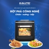 Nồi chiên không dâu hơi nước Kalite Steam X chiên hấp 2 in 1, dung tích 15L, bảo hành 24 tháng